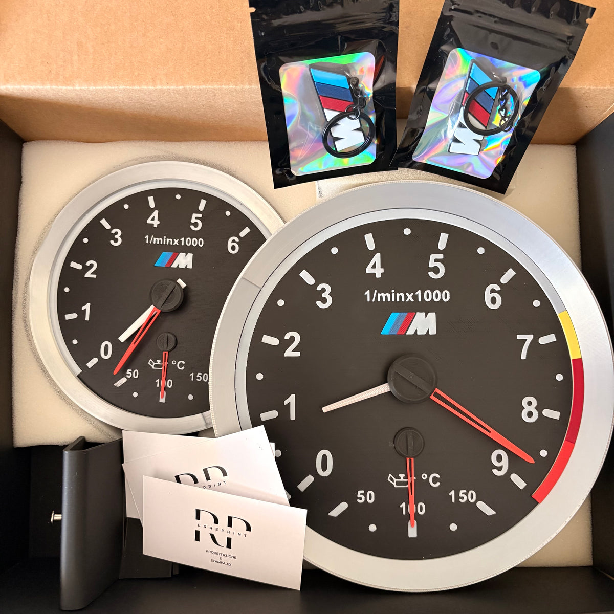 BMW M Tachometer Wanduhr