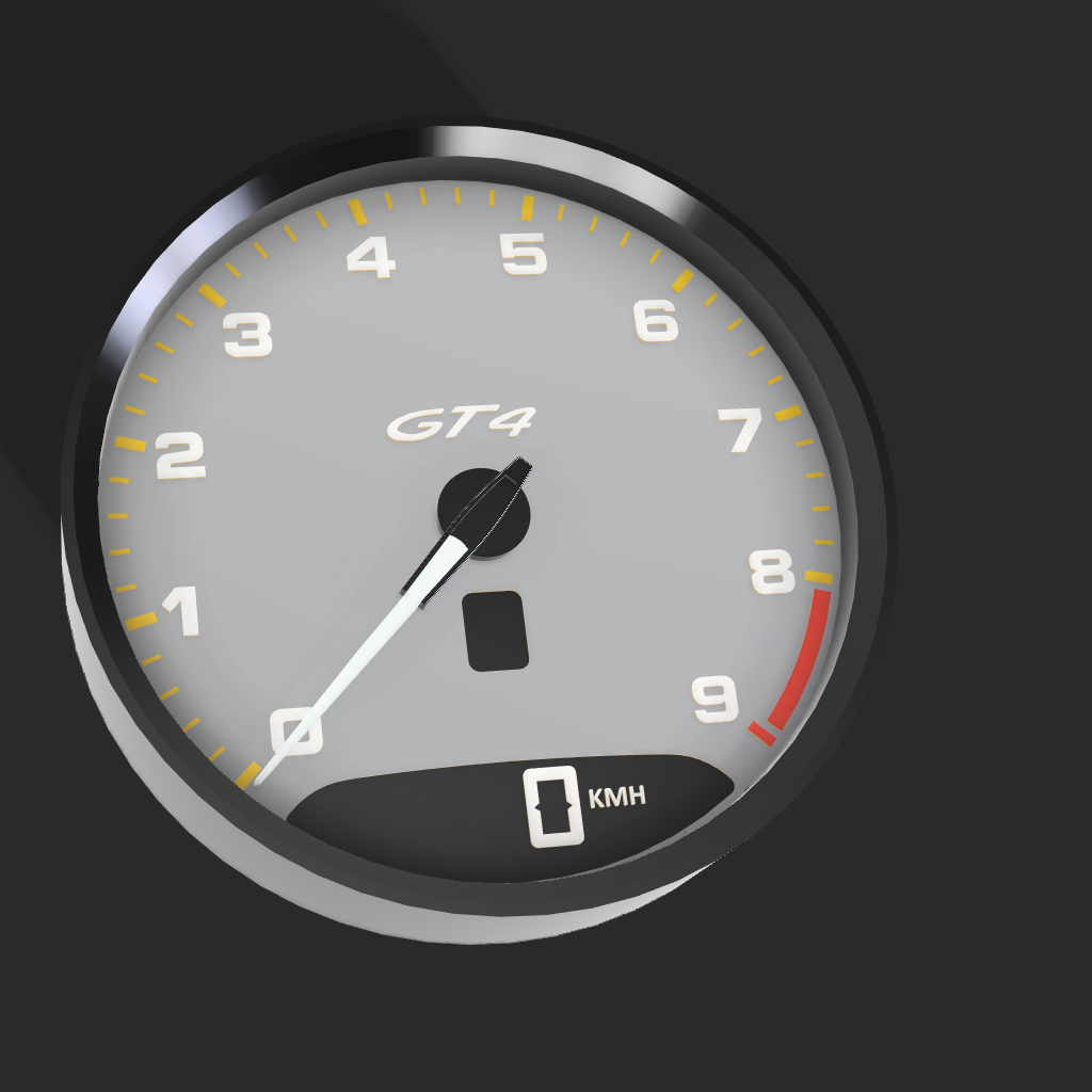 PORSCHE GT4 991.2 STL DIGITAL FILE