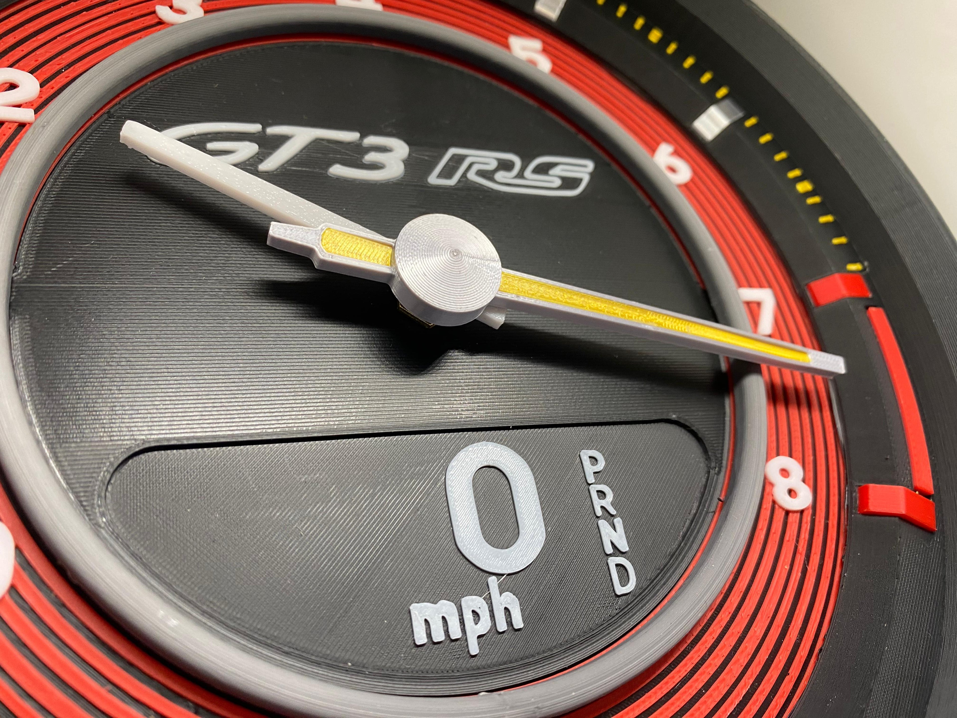 Orologio PORSCHE GT3RS 992 da PARETE