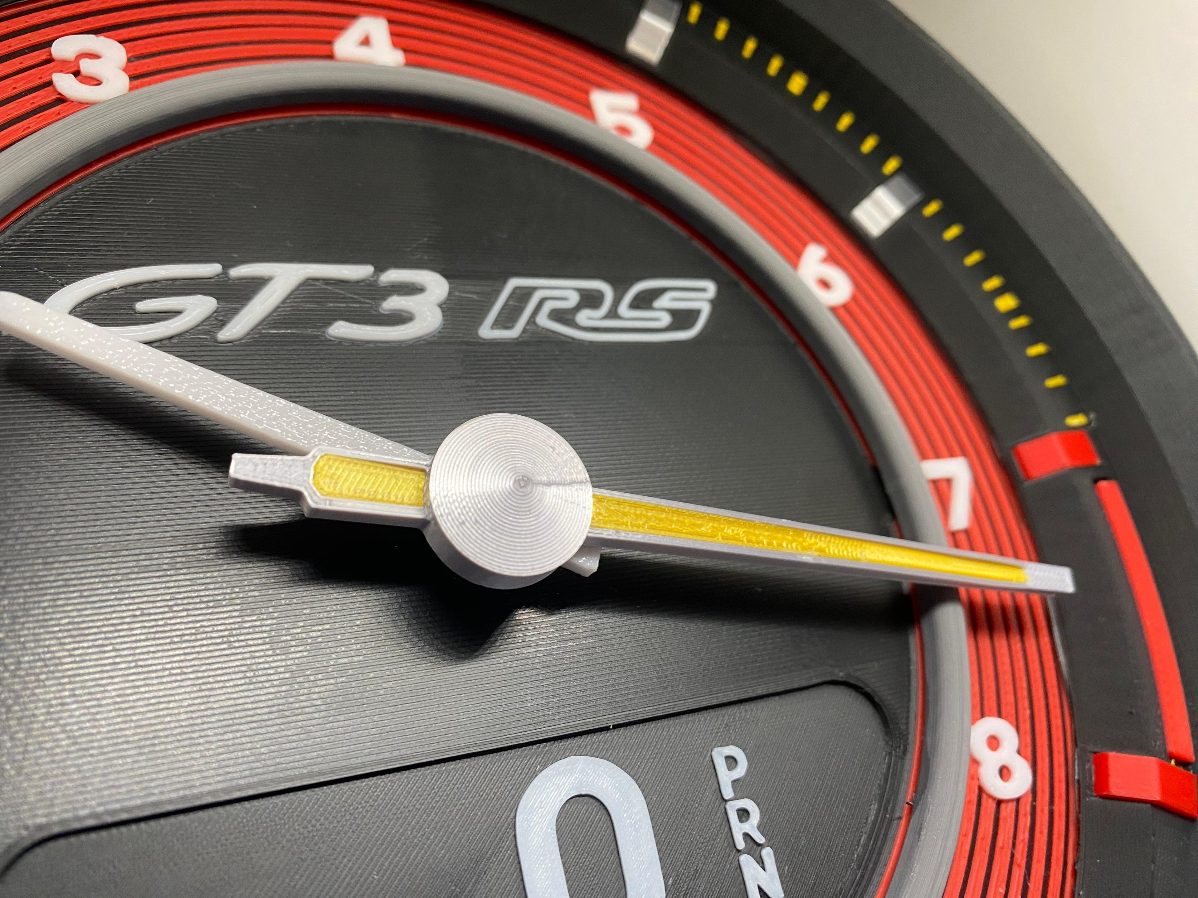 Orologio PORSCHE GT3RS 992 da PARETE