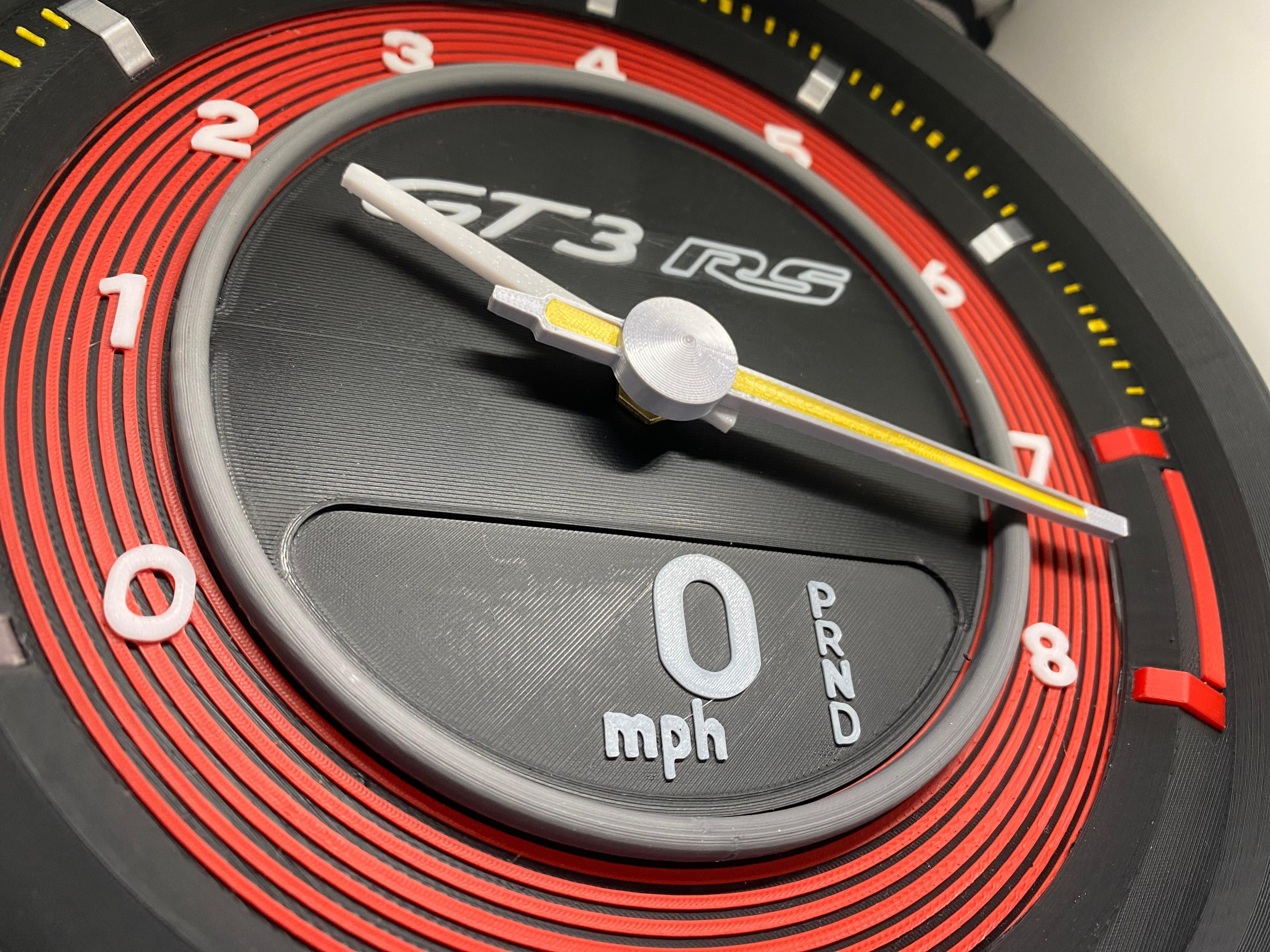 Orologio PORSCHE GT3RS 992 da PARETE