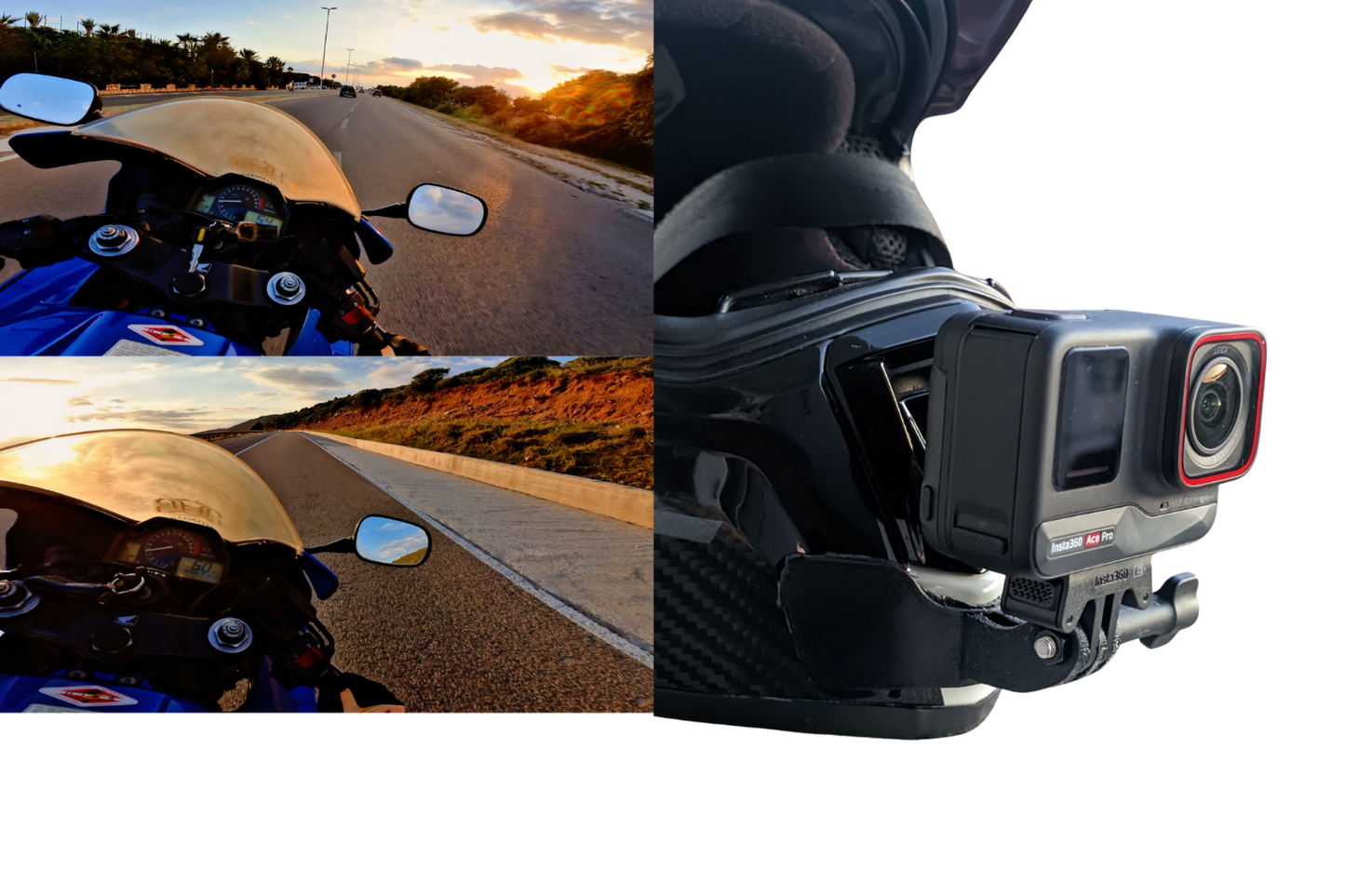 Supporto Universale per Action Cam – Mentoniera Casco