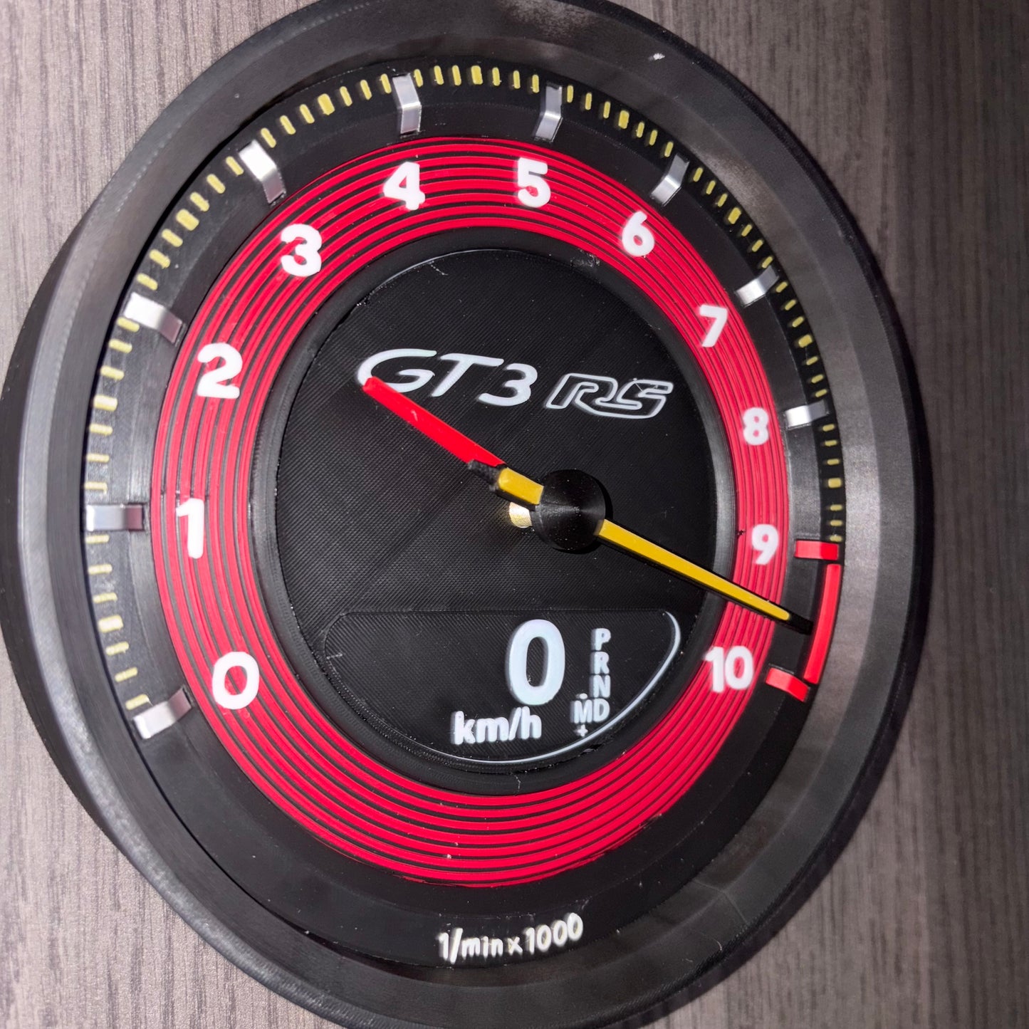 Orologio PORSCHE GT3RS 992 da PARETE