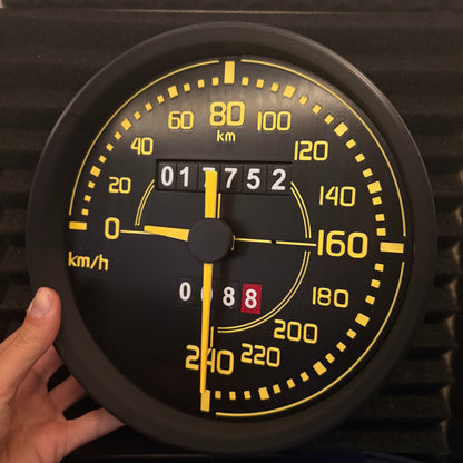 LANCIA DELTA EVOLUZIONE STL WALL CLOCK DIGITAL FILE