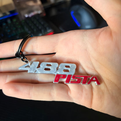 F488 Pista Keychain