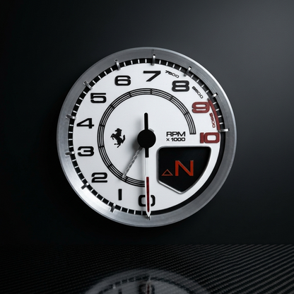 Ferrari 458 Wanduhr