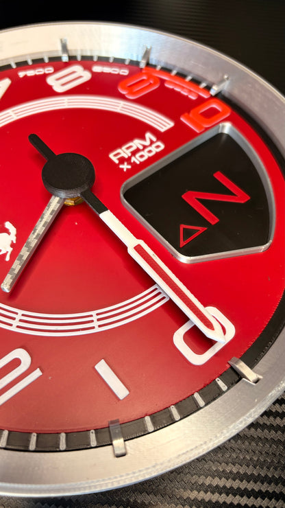 Ferrari 458 488 Pista Wall Clock STL 3mf DIGITAL FILE 3DPRINT