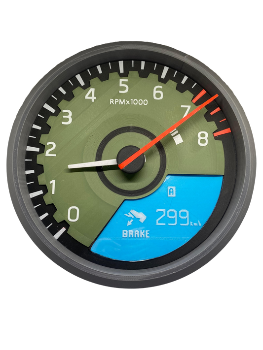 OROLOGIO GTR R35 STOCK MILITARY Edition da PARETE