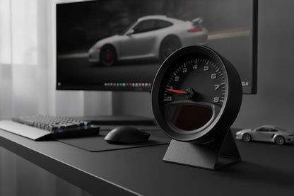 996 turbo Desk Clock