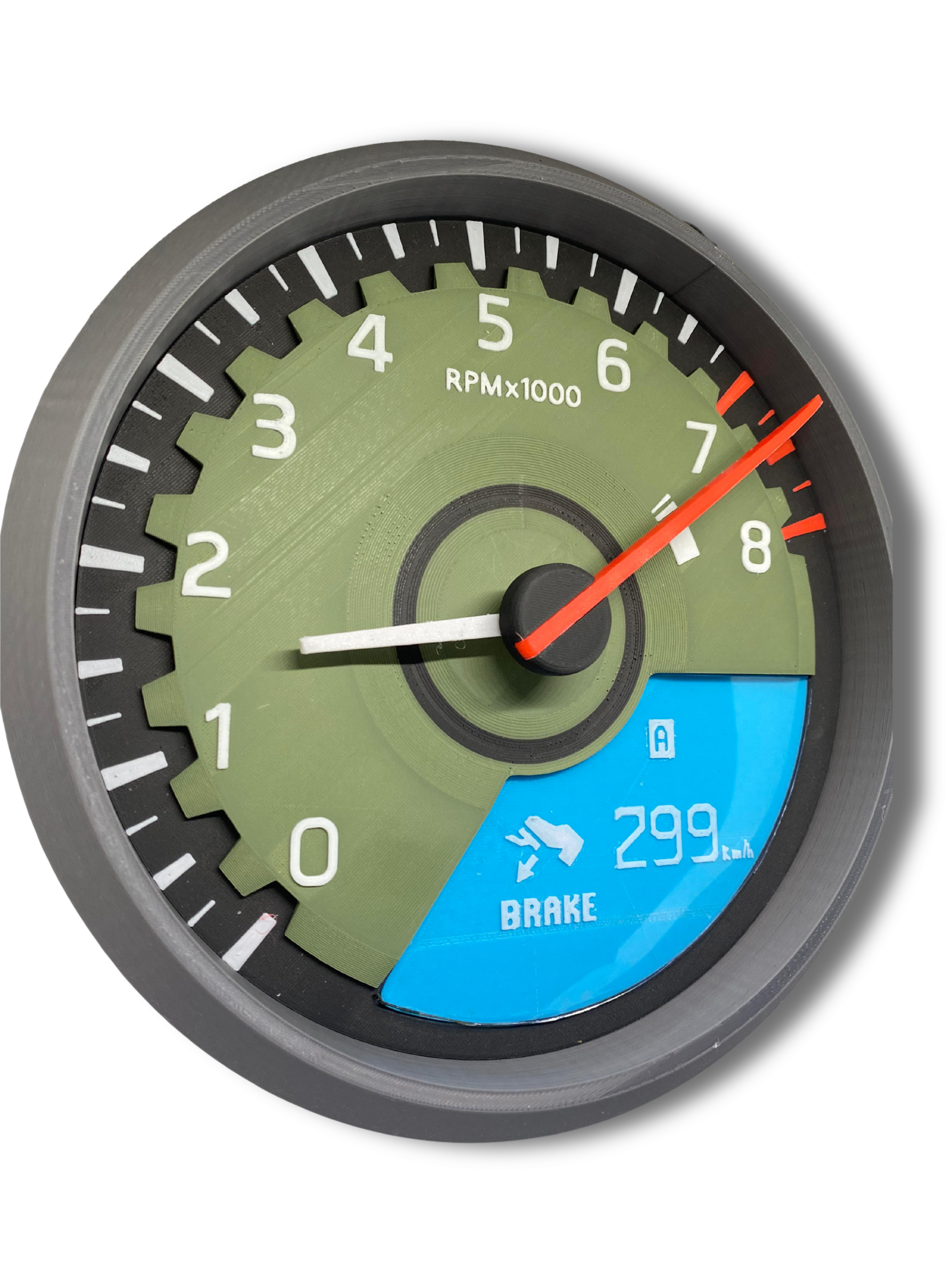 OROLOGIO GTR R35 STOCK MILITARY Edition da PARETE