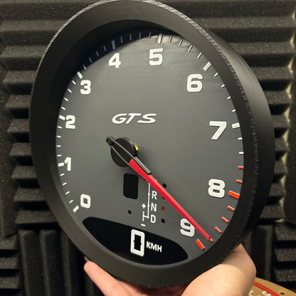 PORSCHE 991 GTS WALL CLOCK STL DIGITAL FILE