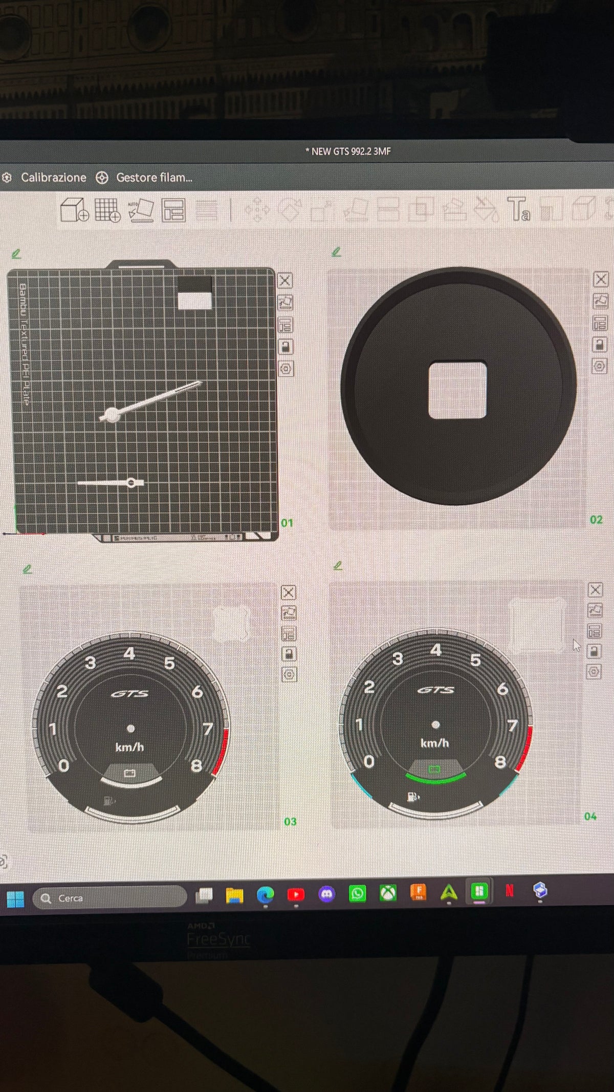 AMG & Porsche GTS Tachometer Wall Clock Bundle – 3D Printing Files STL & 3MF