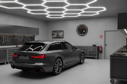 AUDI RS WALL CLOCK STL 3MF DIGITAL FILE FOR 3D PRINT
