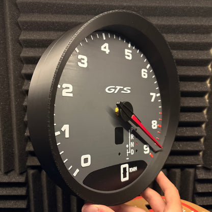 PORSCHE 991 GTS WALL CLOCK STL DIGITAL FILE