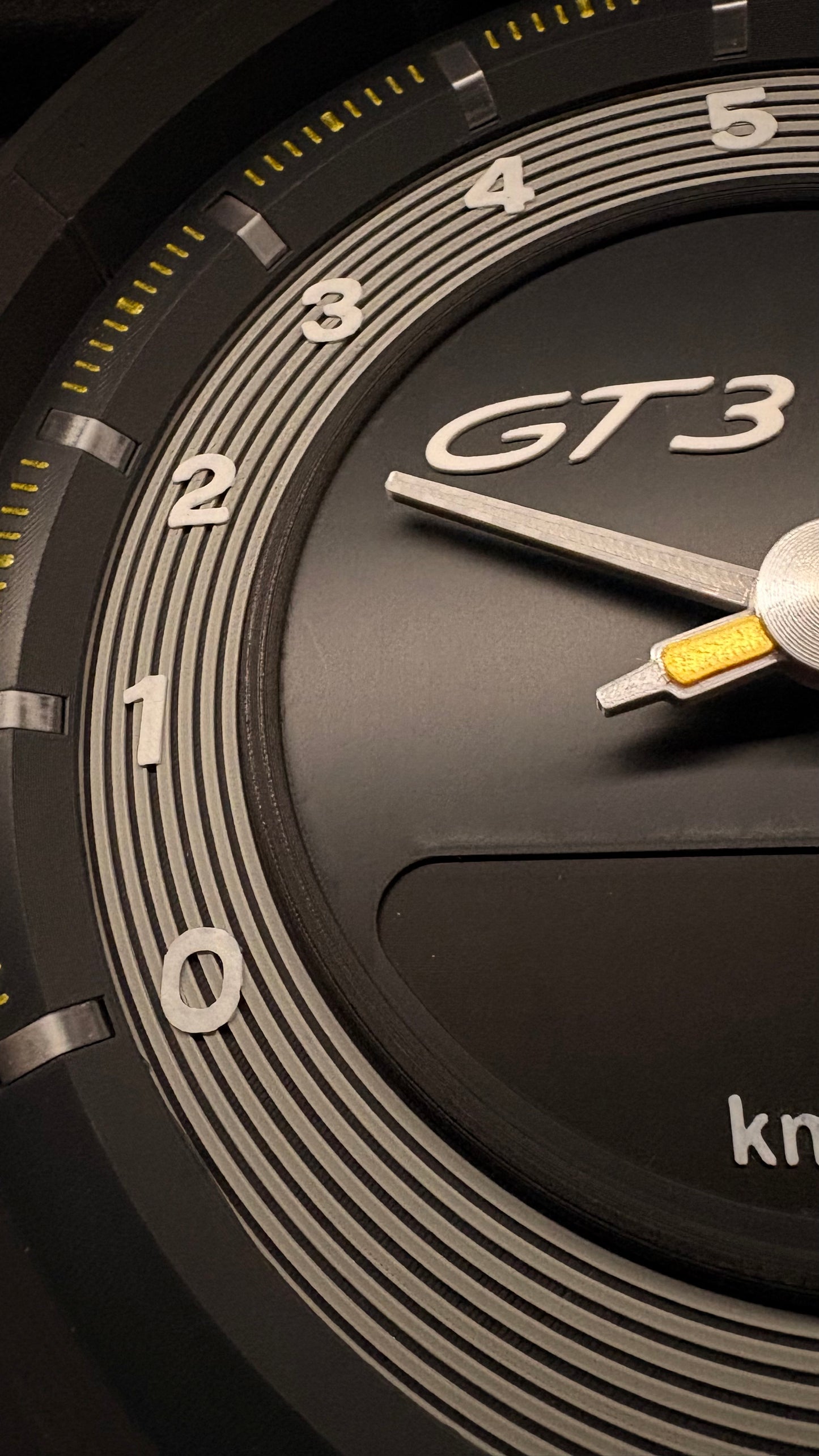 Orologio PORSCHE GT3RS 992 da PARETE