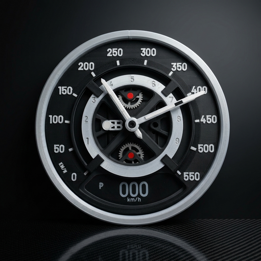 Bugatti Tourbillon Wanduhr