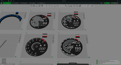 Need For Speed U2 TUNER BUNDLE Tachometer Clock – (4 Designs Bundle)
