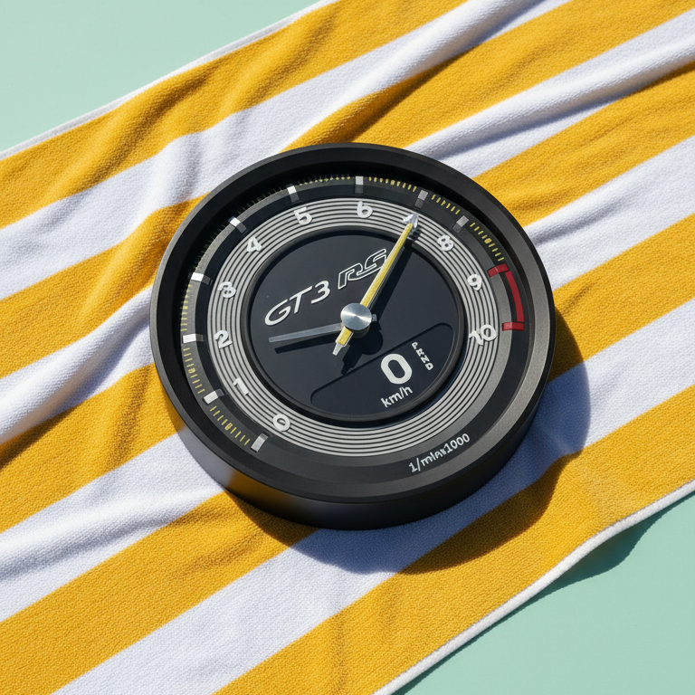 Orologio PORSCHE GT3RS 992 da PARETE