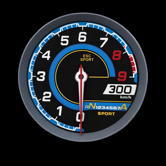 Lamborghini Tribute Wall Clock Racing