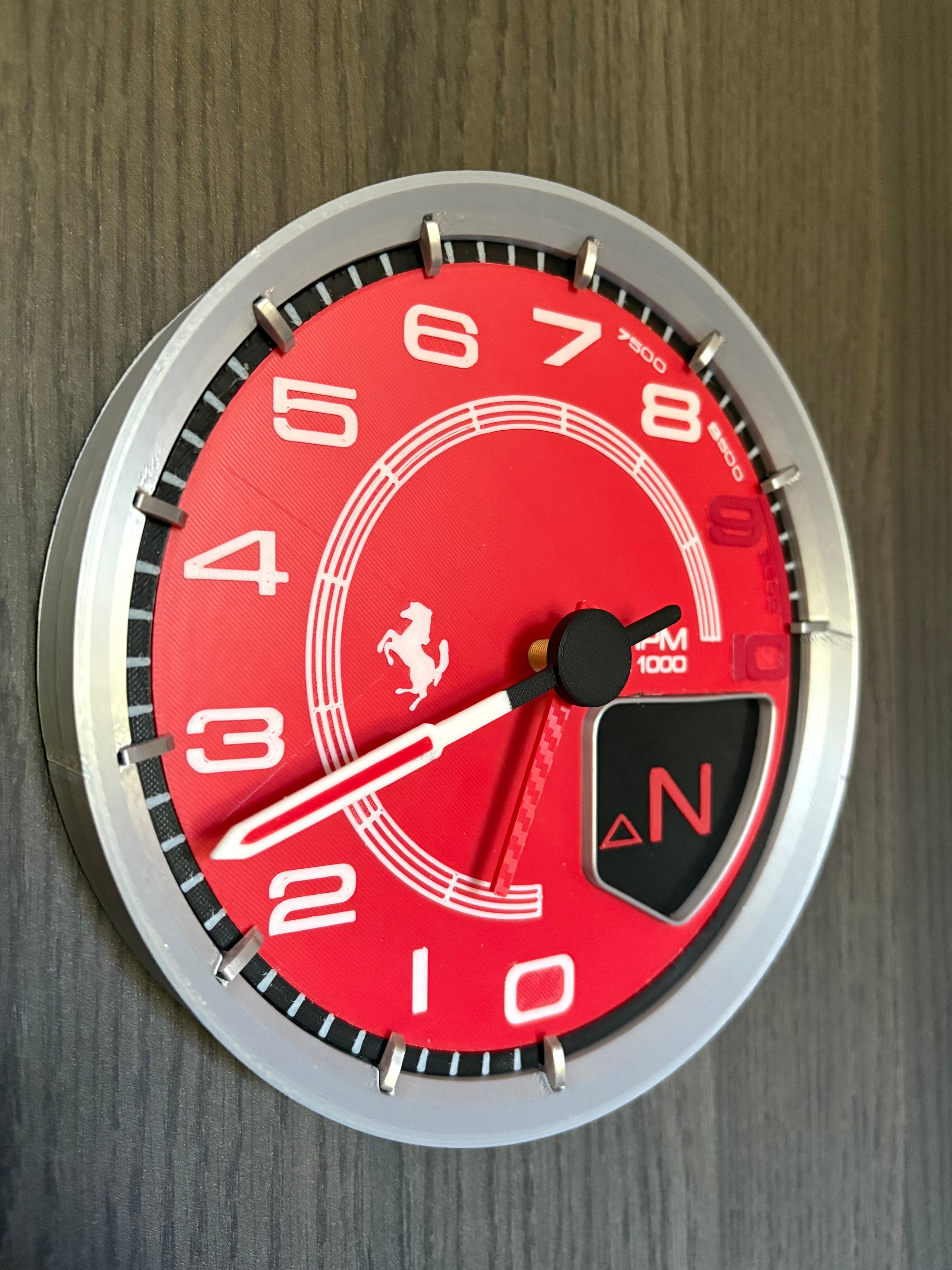 Orologio FERRARI 488 Pista da PARETE