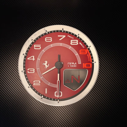 Ferrari 458 488 Pista Wall Clock STL 3mf DIGITAL FILE 3DPRINT