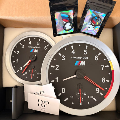 BMW M Tachometer Wanduhr