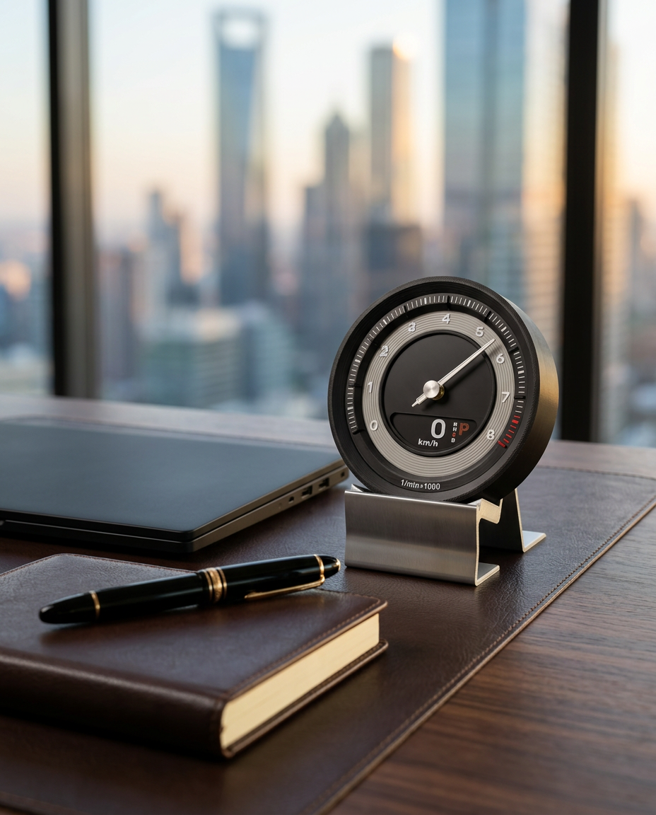 TACHO° | DeskClock Design Tribute Deutsch Motorsport
