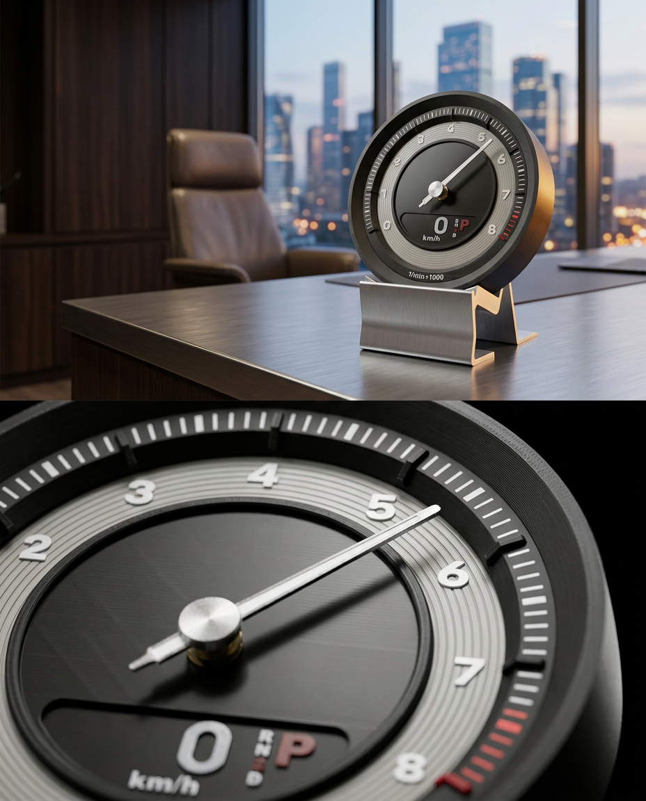 TACHO° | DeskClock Design Tribute Deutsch Motorsport