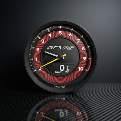 Porsche 992 GT3RS Wanduhr