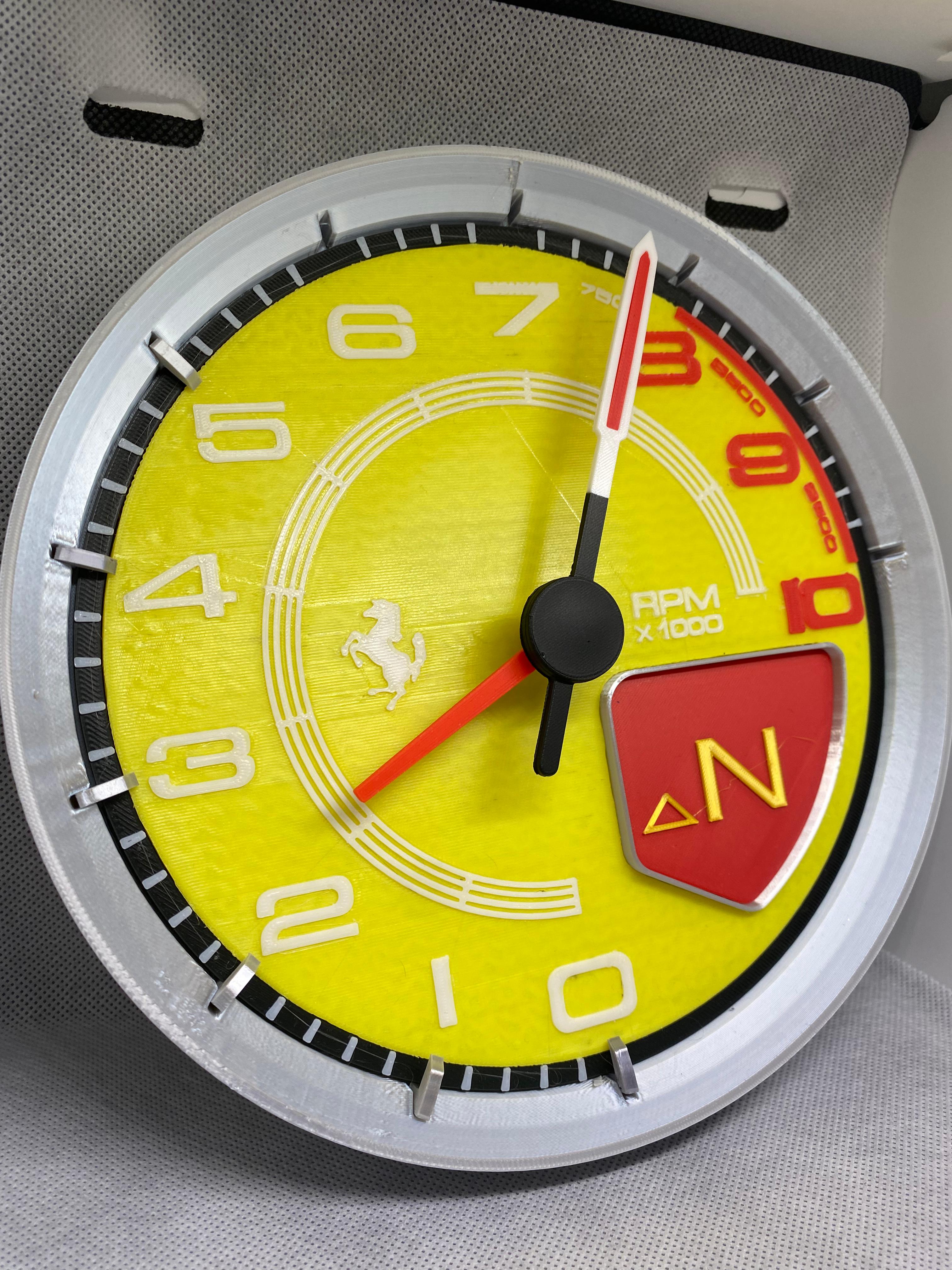Orologio FERRARI 488 Pista da PARETE