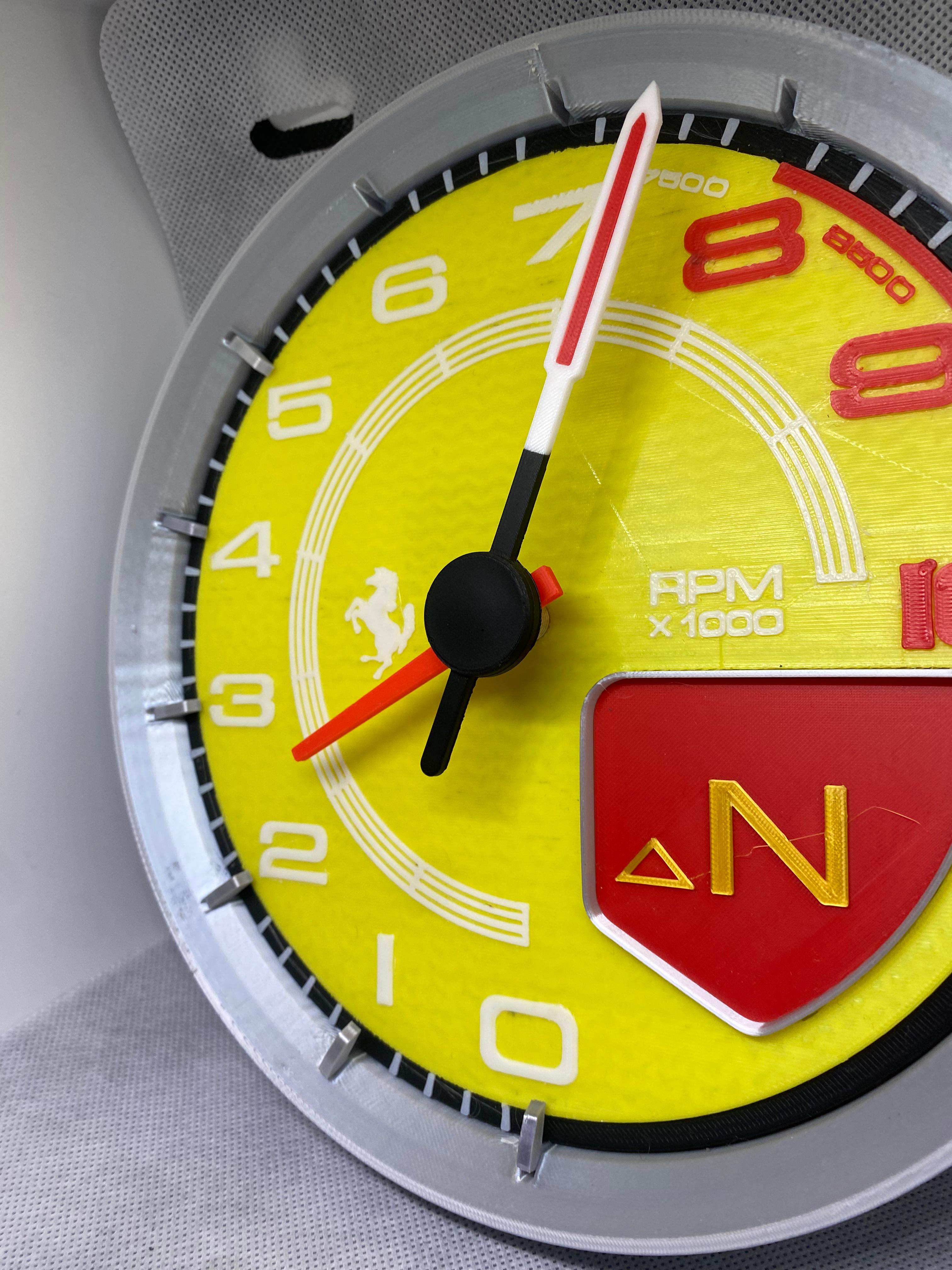 Orologio FERRARI 488 Pista da PARETE