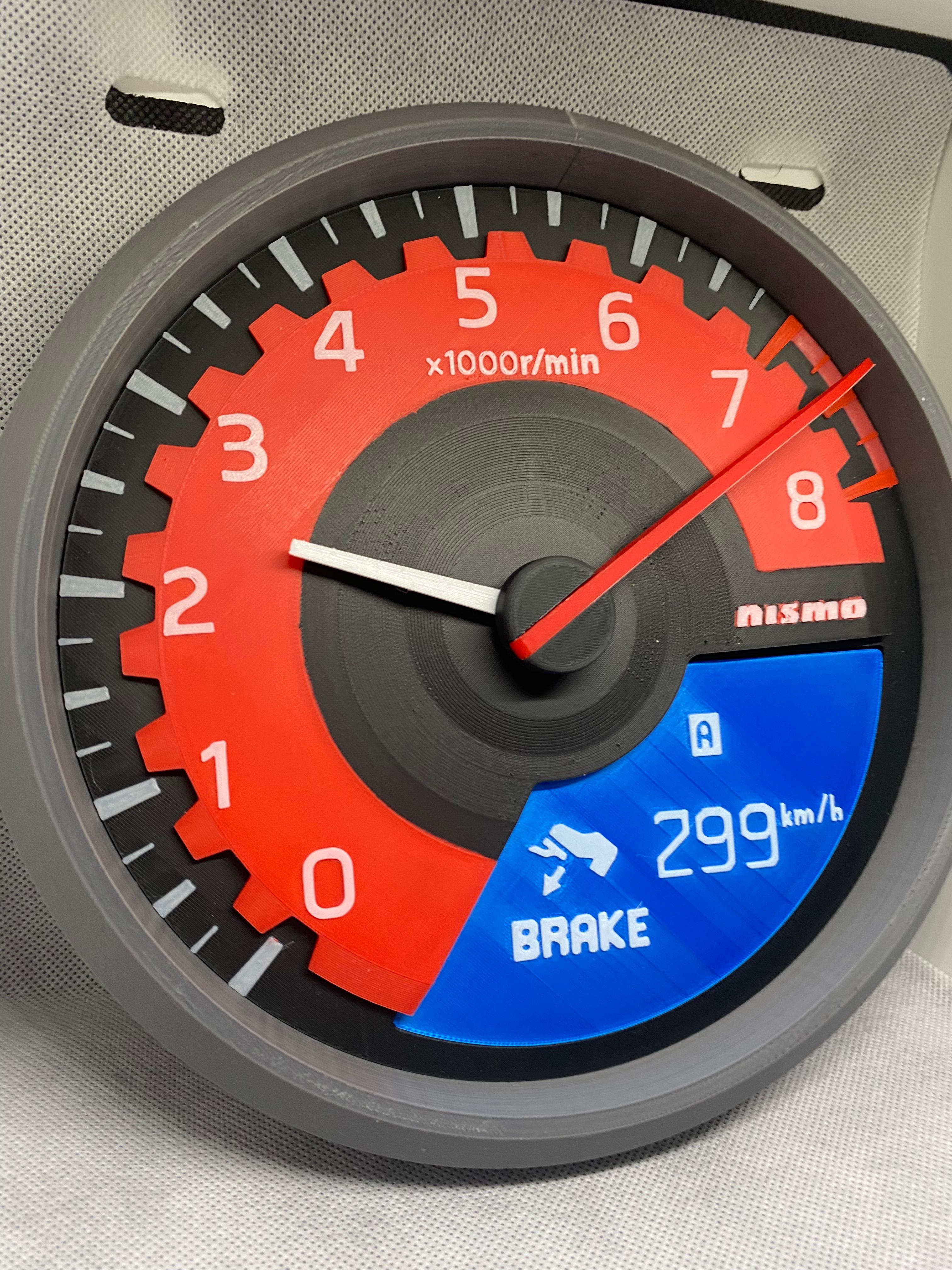 Orologio GTR R35 NISMO da PARETE