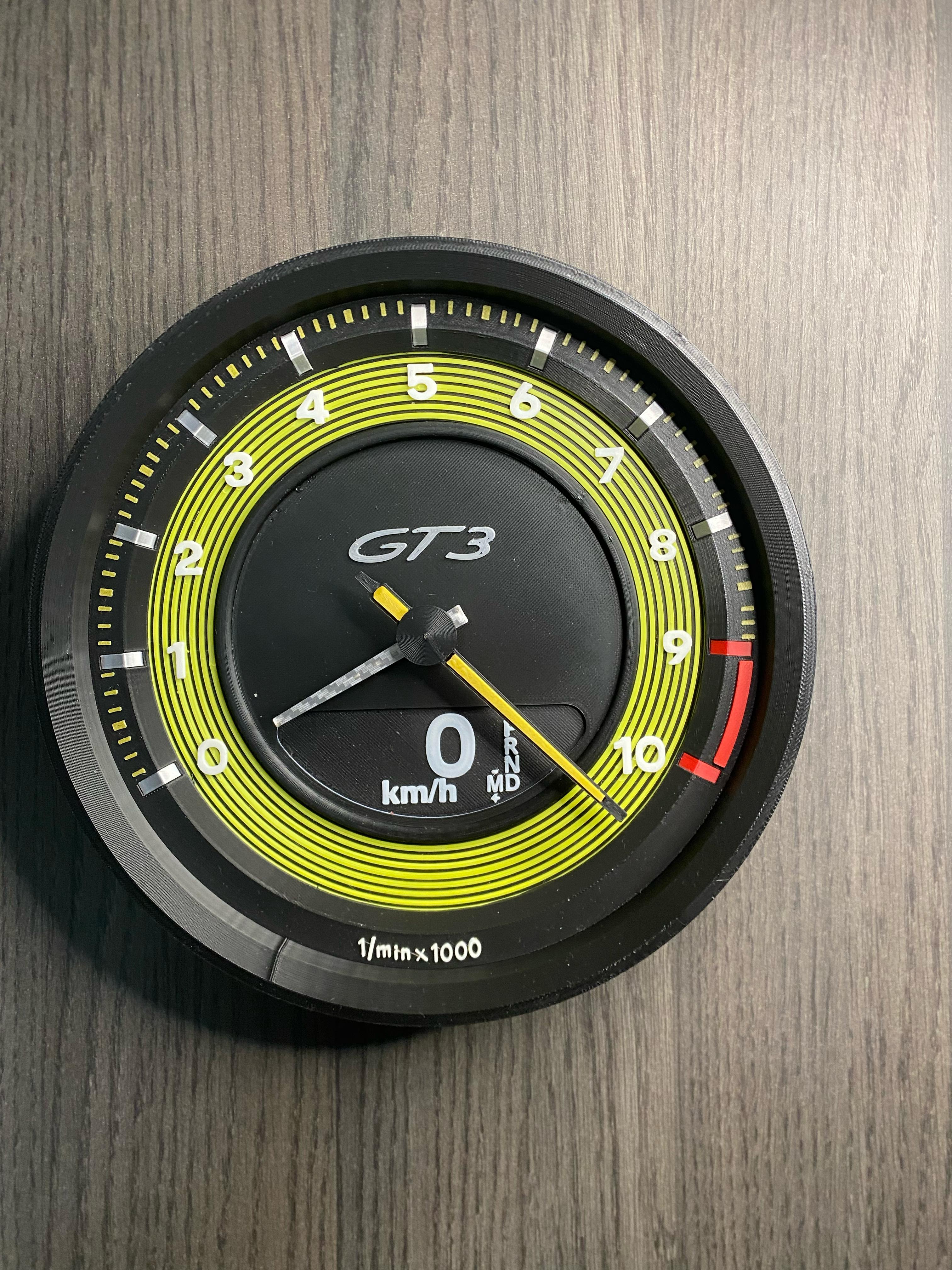 OROLOGIO 911 GT3 da PARETE