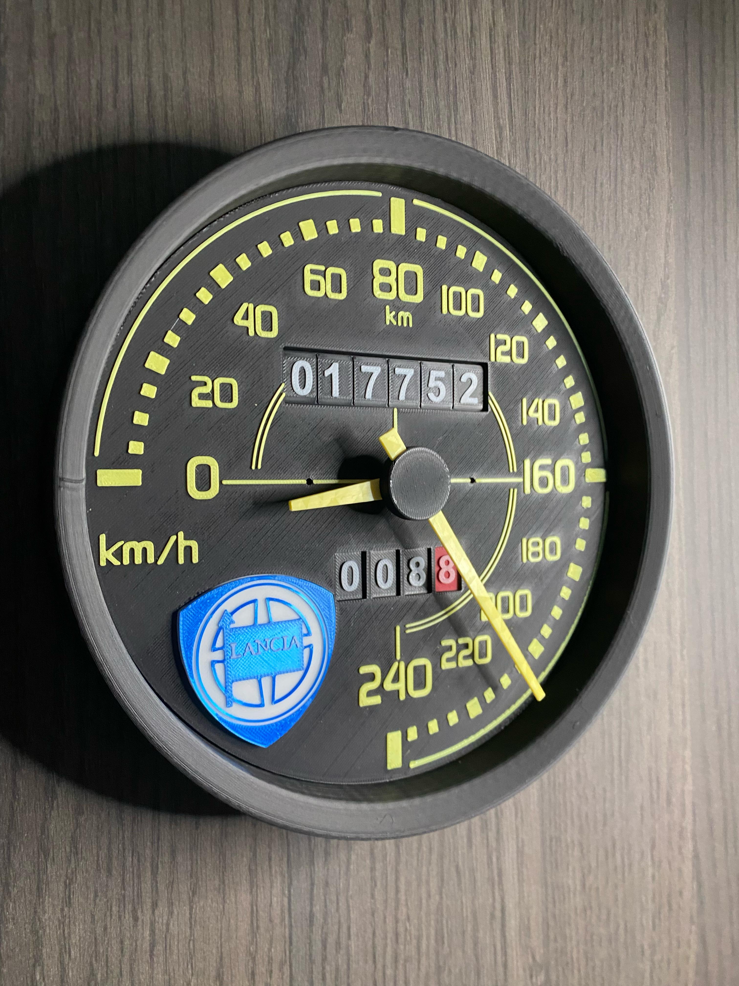 OROLOGIO LANCIA DELTA Evoluzione da PARETE
