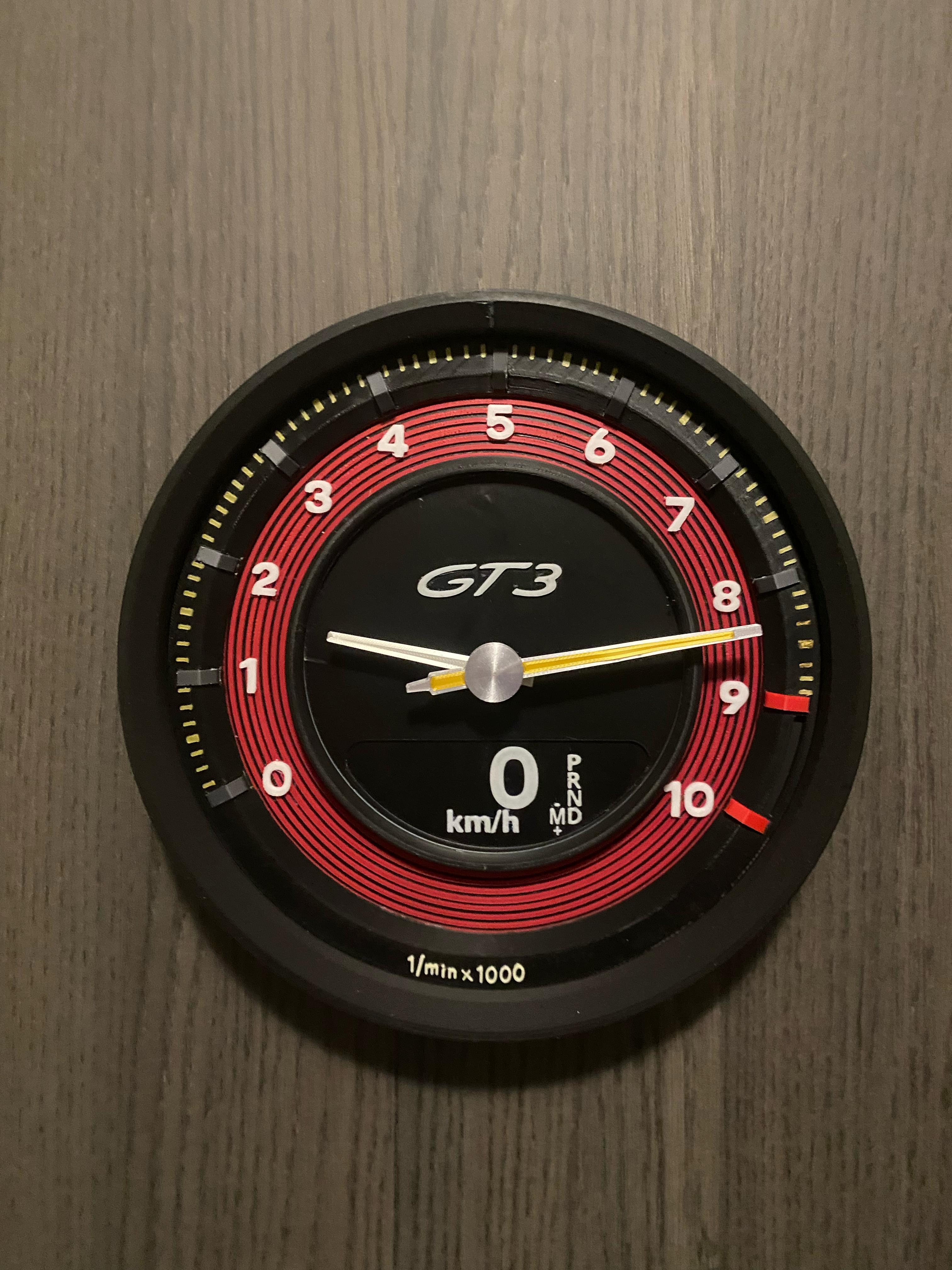 OROLOGIO 911 GT3 da PARETE
