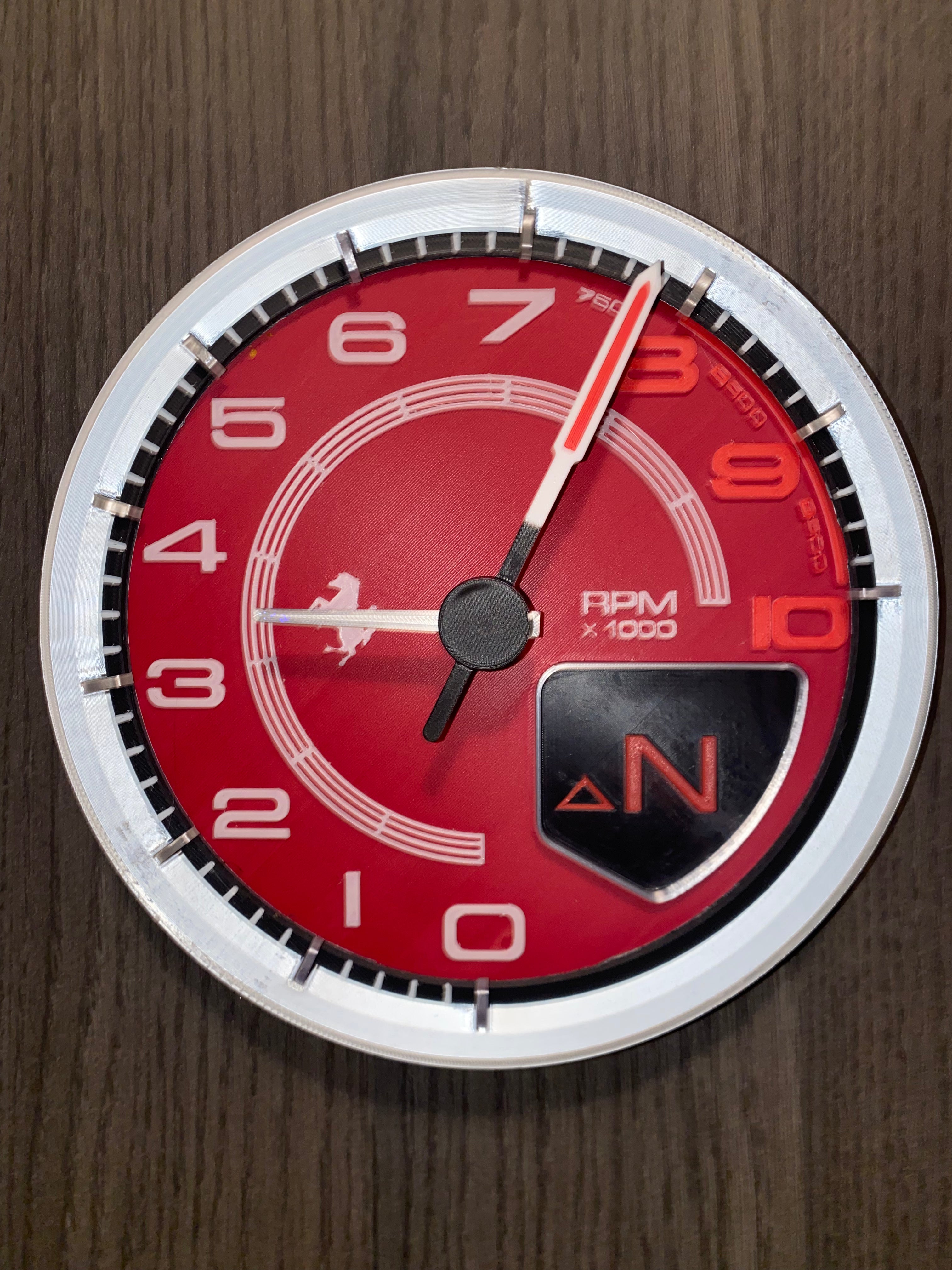 Orologio FERRARI 488 Pista da PARETE