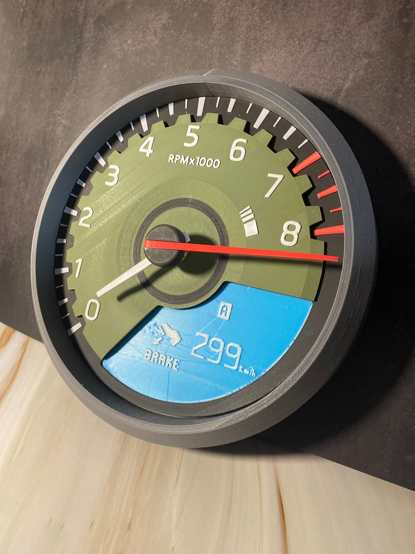 OROLOGIO GTR R35 STOCK MILITARY Edition da PARETE