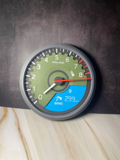 OROLOGIO GTR R35 STOCK MILITARY Edition da PARETE