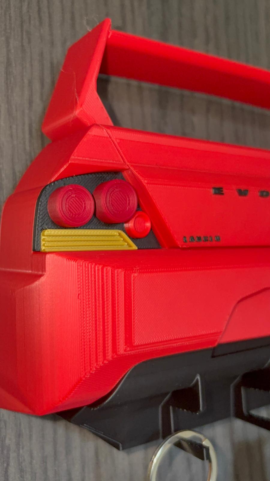 Portachiavi da Parete Mitsubishi Lancer Evo 9 – Edizione ErrePrint3D