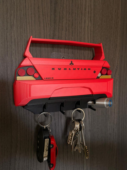 Portachiavi da Parete Mitsubishi Lancer Evo 9 – Edizione ErrePrint3D