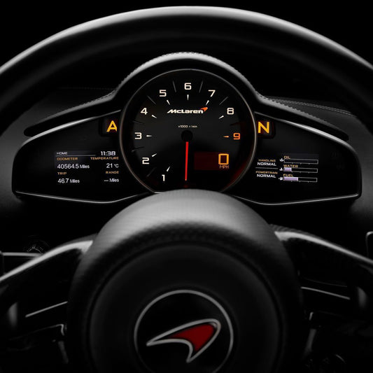 KIT 2 MCLAREN SPEEDOMETER WALL CLOCK STL DIGITAL FILE 3DPRINT
