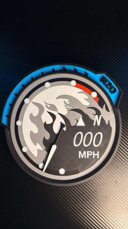 Need For Speed Underground 2 Tachometer Clock – STL Files (4 Designs Bundle)