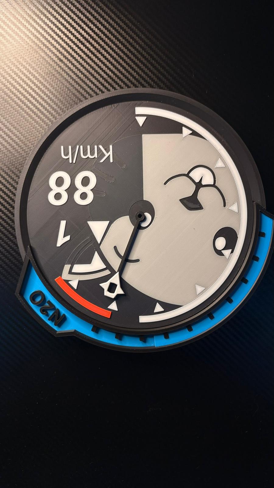 Need For Speed Underground 2 Tachometer Clock – STL Files (4 Designs Bundle)