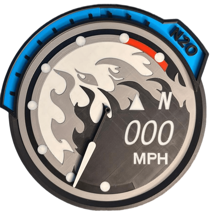 Need For Speed U2 Inspired Wall Clock