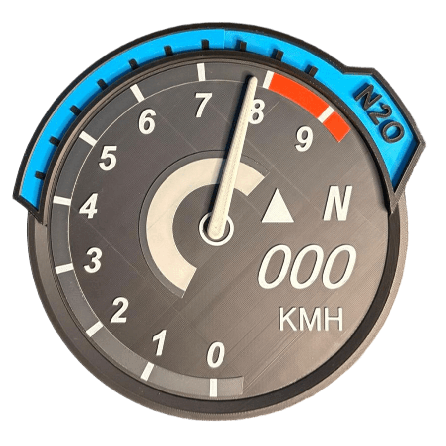 Need For Speed U2 Inspired Wall Clock