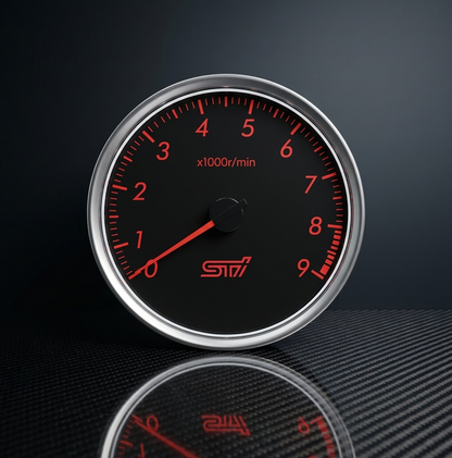 Subaru STI Tachometer – Digitale Datei STL / 3MF Wanduhr