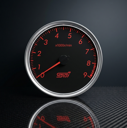 Subaru STI Tachometer – Digitale Datei STL / 3MF Wanduhr