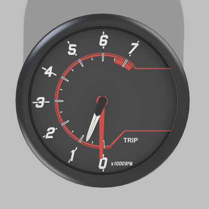 TOYOTA SUPRA GR 2025 WALL CLOCK STL DIGITAL FILE 3D PRINT