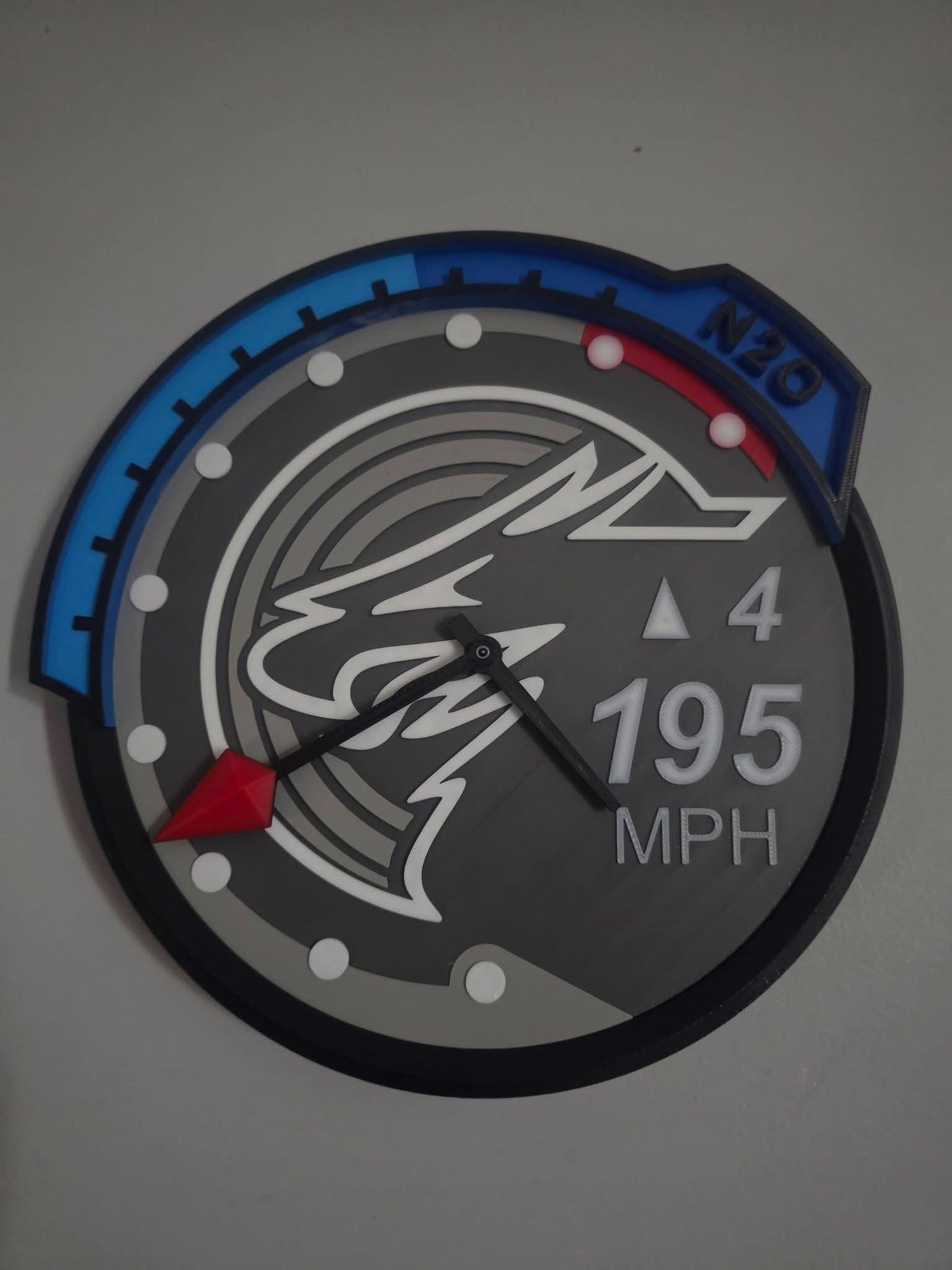 Need For Speed U2 Inspired Wall Clock