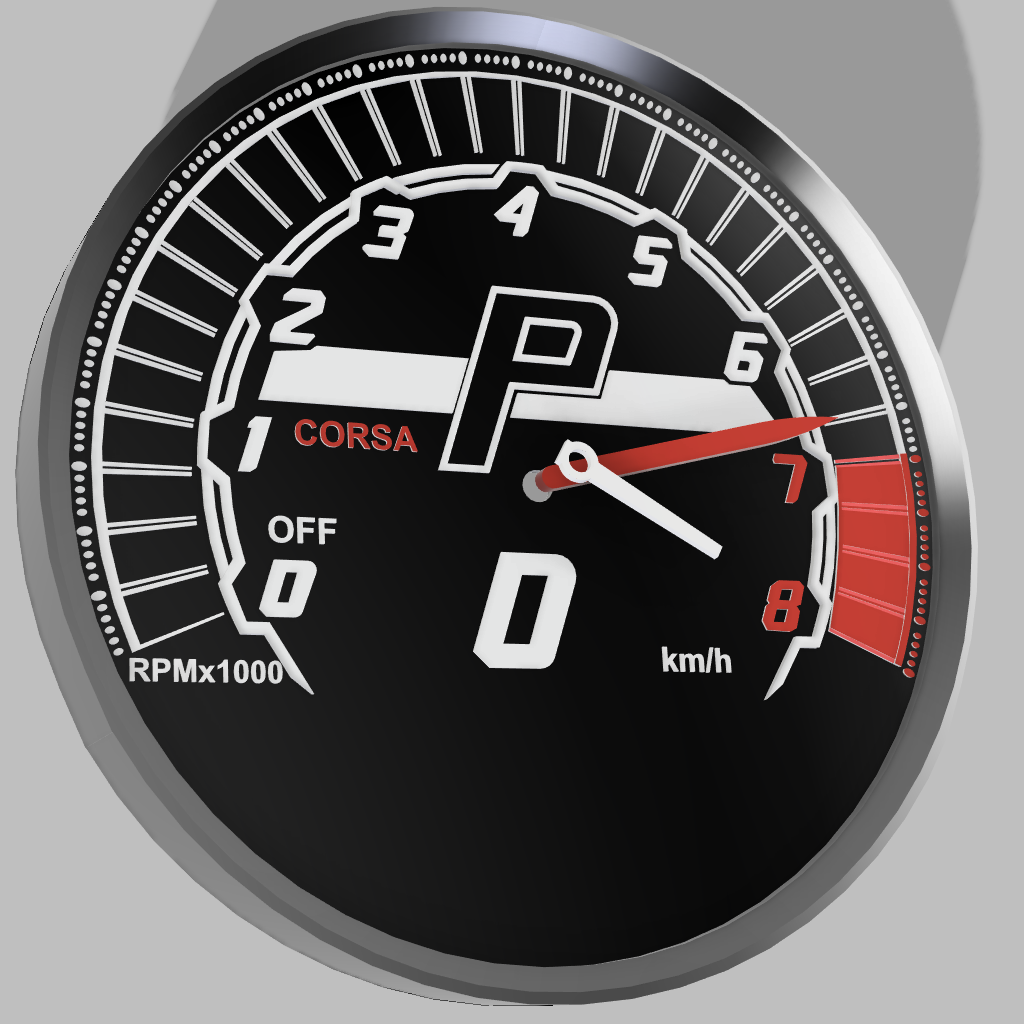 STL Lamborghini Wall Clock Version n2 3mf DIGITAL FILE
